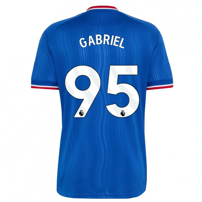 Danxen Criança Camisola Jj Gabriel #95 Azul Branco Vermelho Alternativa 2026/27 Camisa Brasil