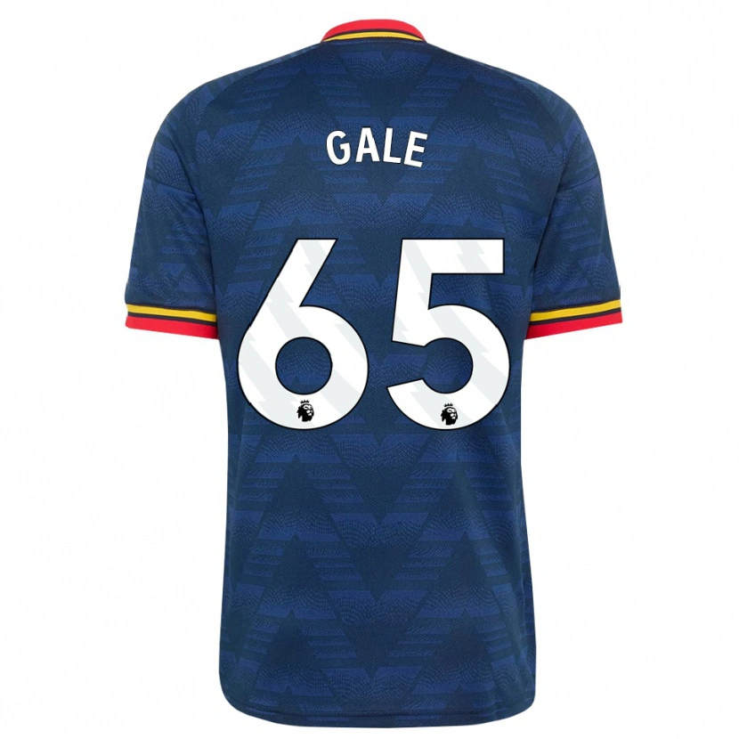 Danxen Criança Camisola Jessie Gale #65 Midnightblue Amarelo Vermelho Alternativa 2026/27 Camisa Brasil
