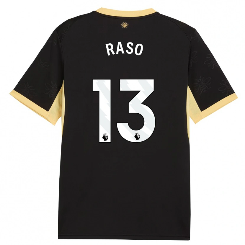 Danxen Criança Camisola Hayley Raso #13 Preto Amarelo Alternativa 2026/27 Camisa Brasil