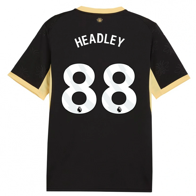 Danxen Criança Camisola Dante Headley #88 Preto Amarelo Alternativa 2026/27 Camisa Brasil