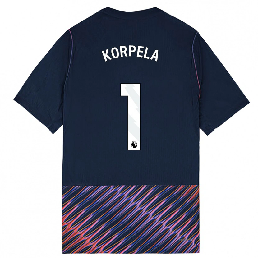 Danxen Criança Camisola Tinja-Riikka Korpela #1 Azul Real Branco Alternativa 2026/27 Camisa Brasil
