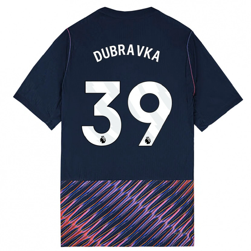 Danxen Criança Camisola Martin Dúbravka #39 Azul Real Branco Alternativa 2026/27 Camisa Brasil