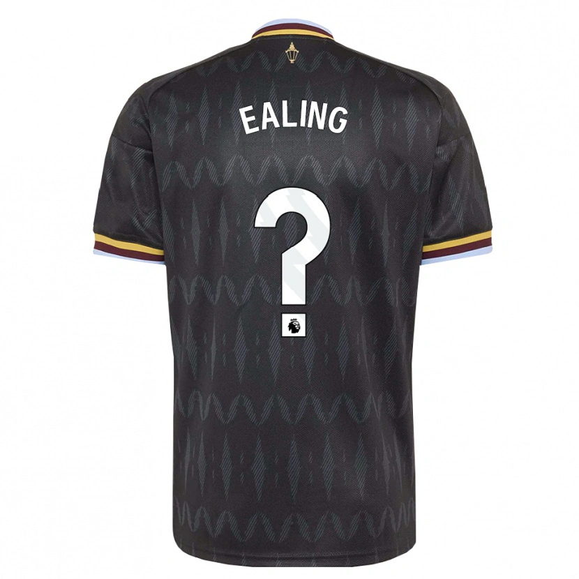 Danxen Criança Camisola Frankie Ealing #0 Cornflowerblue Preto Amarelo Alternativa 2026/27 Camisa Brasil