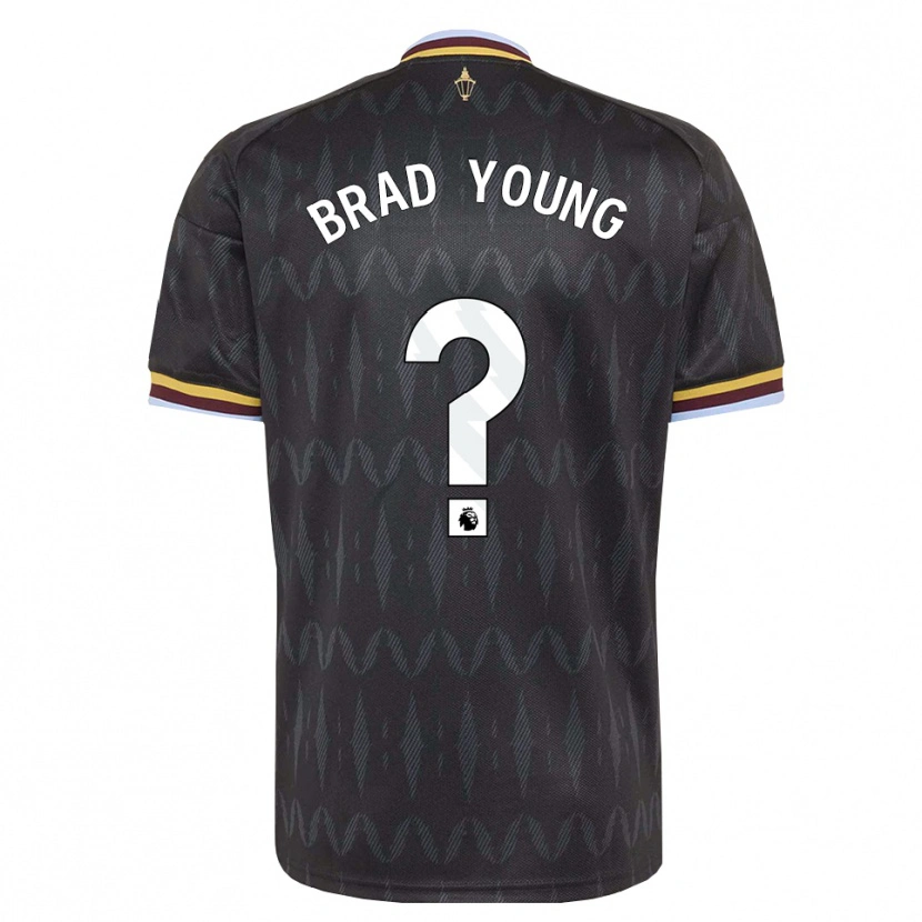 Danxen Criança Camisola Brad Young #0 Cornflowerblue Preto Amarelo Alternativa 2026/27 Camisa Brasil