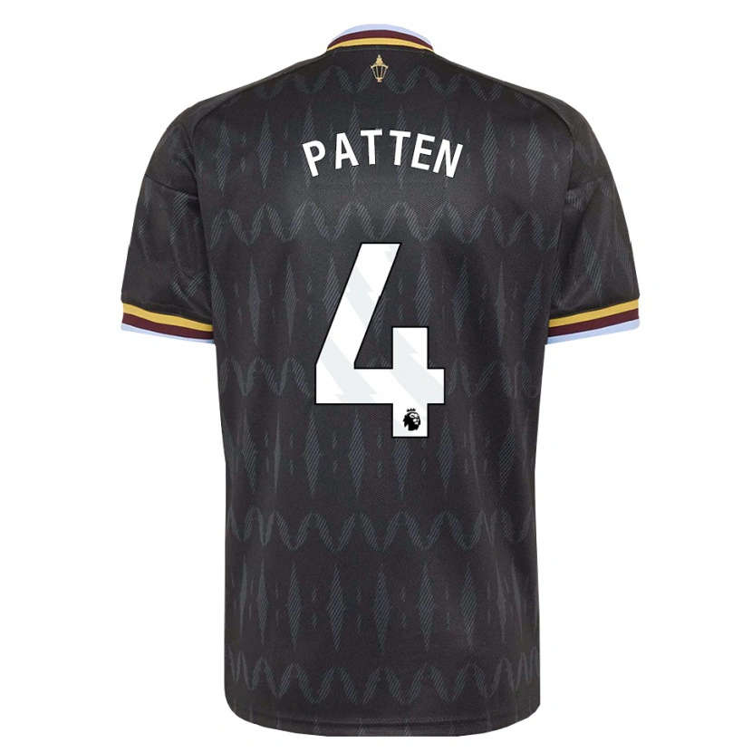 Danxen Criança Camisola Anna Patten #4 Cornflowerblue Preto Amarelo Alternativa 2026/27 Camisa Brasil