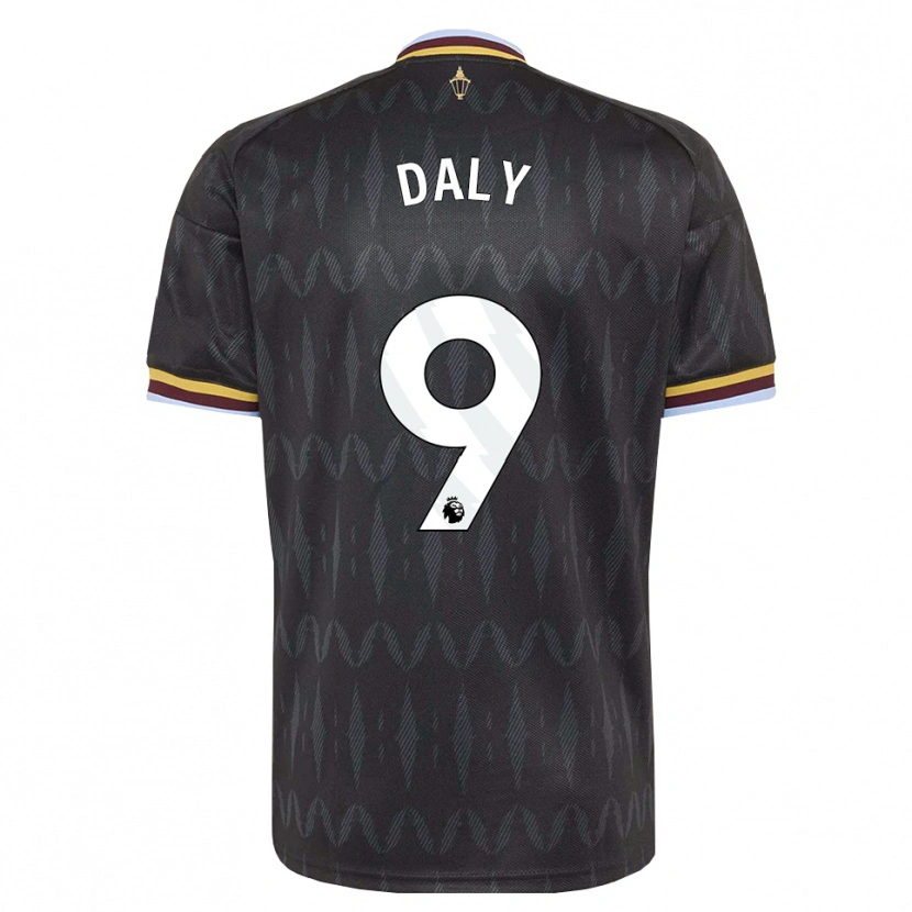 Danxen Criança Camisola Rachel Daly #9 Cornflowerblue Preto Amarelo Alternativa 2026/27 Camisa Brasil