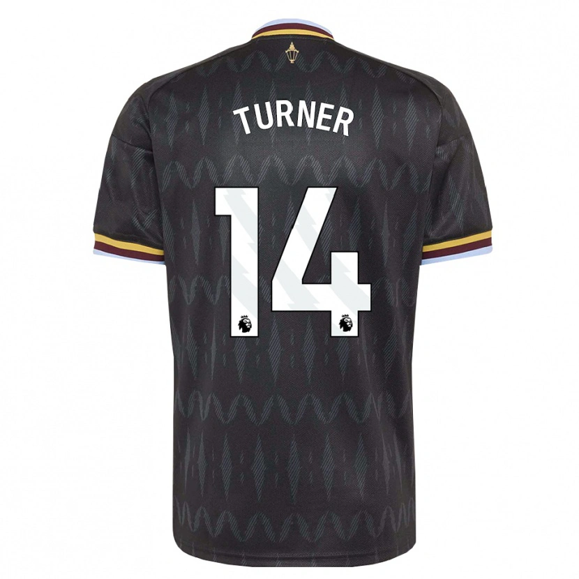 Danxen Criança Camisola Danielle Turner #14 Cornflowerblue Preto Amarelo Alternativa 2026/27 Camisa Brasil