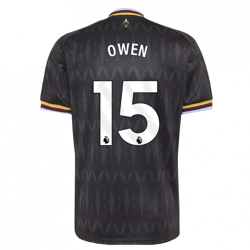 Danxen Criança Camisola Curtis Owen #15 Cornflowerblue Preto Amarelo Alternativa 2026/27 Camisa Brasil