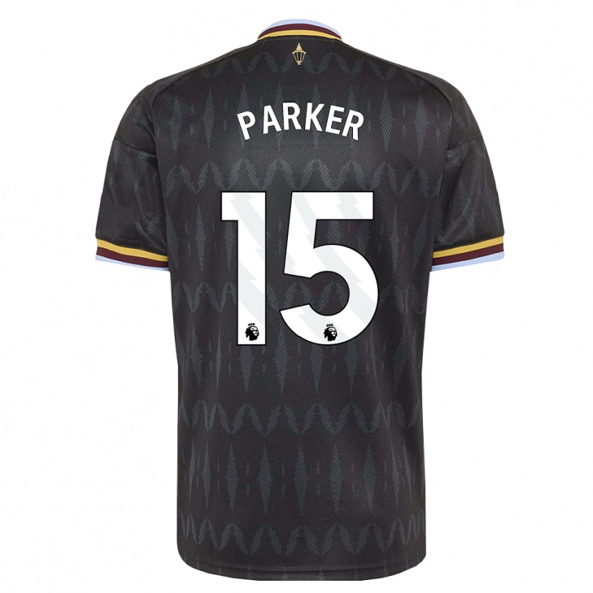 Danxen Criança Camisola Lucy Parker #15 Cornflowerblue Preto Amarelo Alternativa 2026/27 Camisa Brasil
