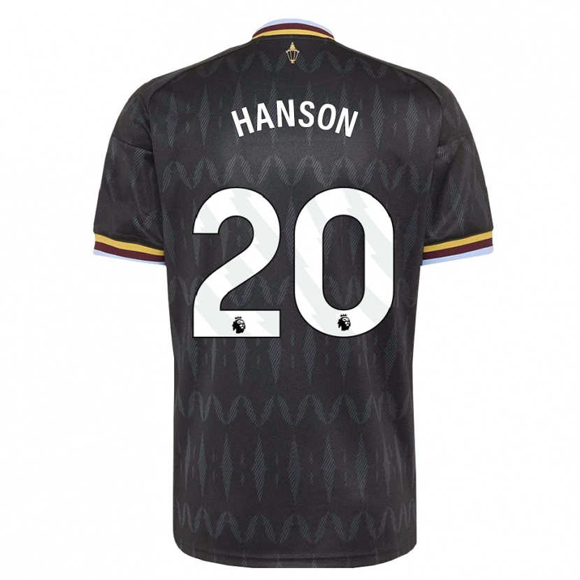 Danxen Criança Camisola Kirsty Hanson #20 Cornflowerblue Preto Amarelo Alternativa 2026/27 Camisa Brasil