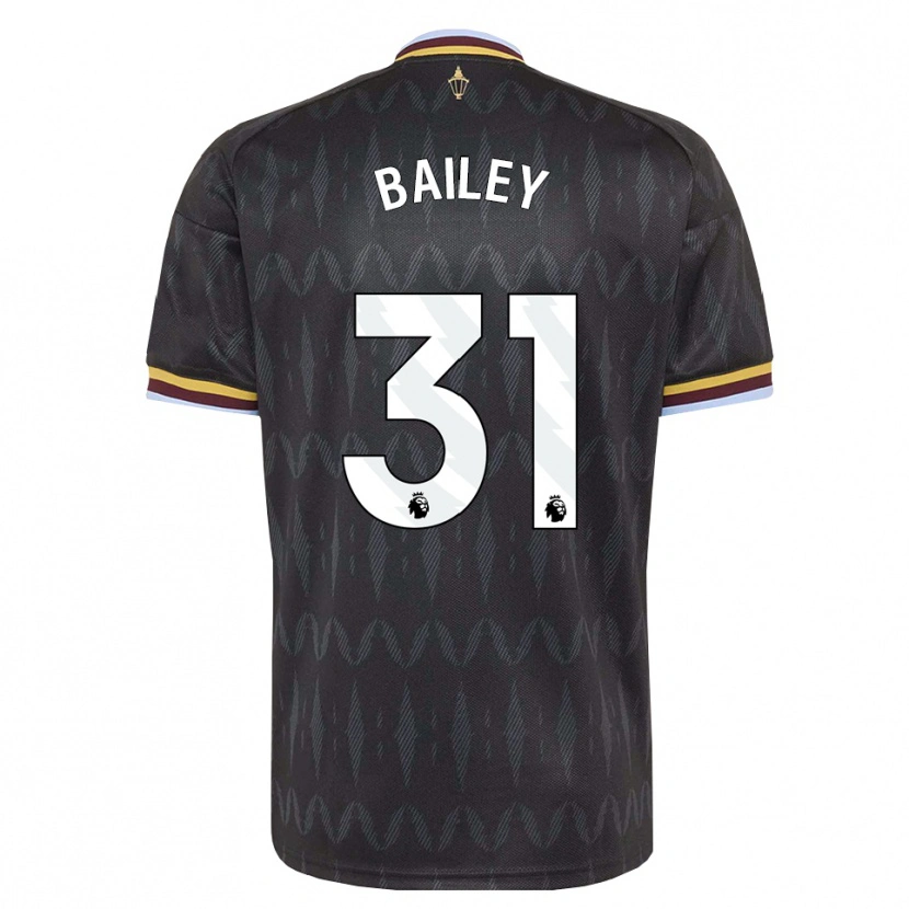 Danxen Criança Camisola Leon Bailey #31 Cornflowerblue Preto Amarelo Alternativa 2026/27 Camisa Brasil