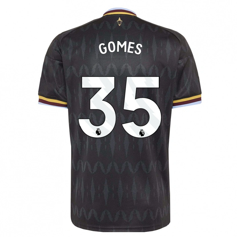 Danxen Criança Camisola João Gomes #35 Cornflowerblue Preto Amarelo Alternativa 2026/27 Camisa Brasil