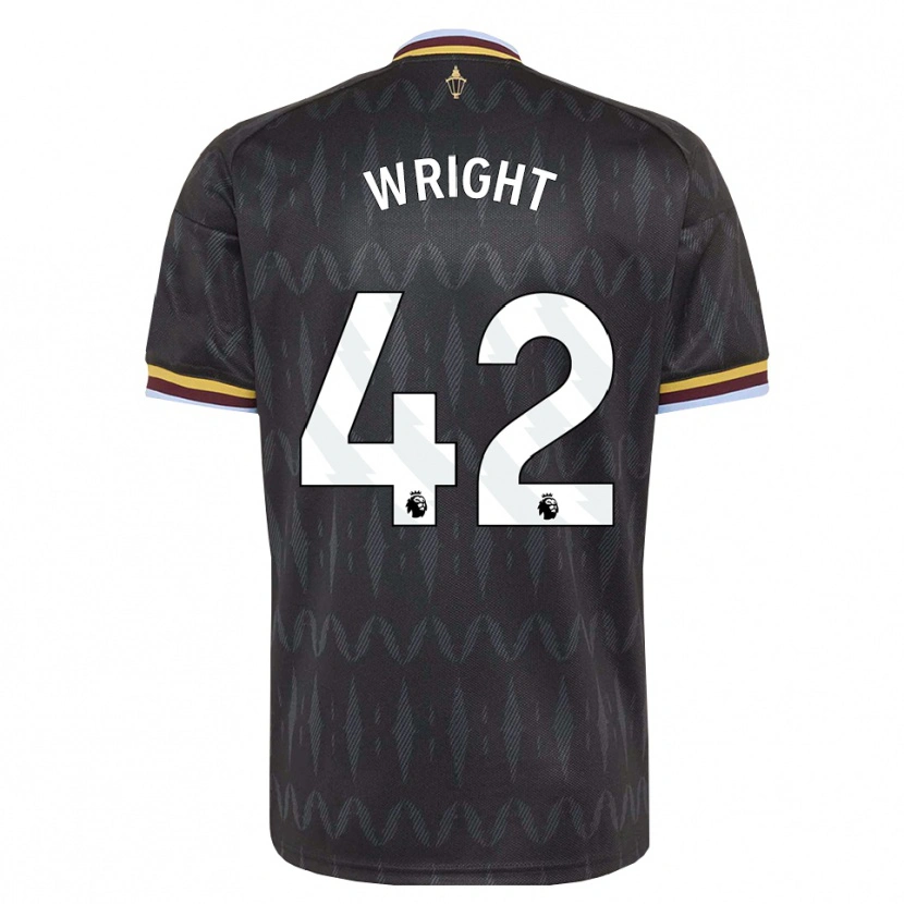Danxen Criança Camisola James Wright #42 Cornflowerblue Preto Amarelo Alternativa 2026/27 Camisa Brasil