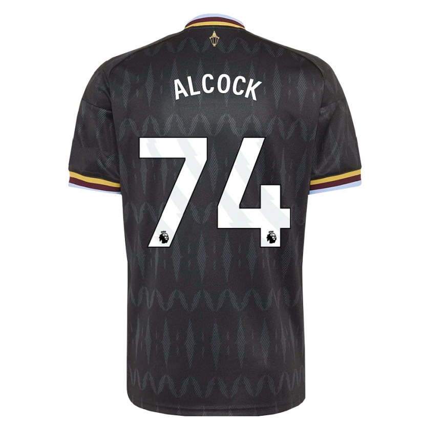 Danxen Criança Camisola Todd Alcock #74 Cornflowerblue Preto Amarelo Alternativa 2026/27 Camisa Brasil