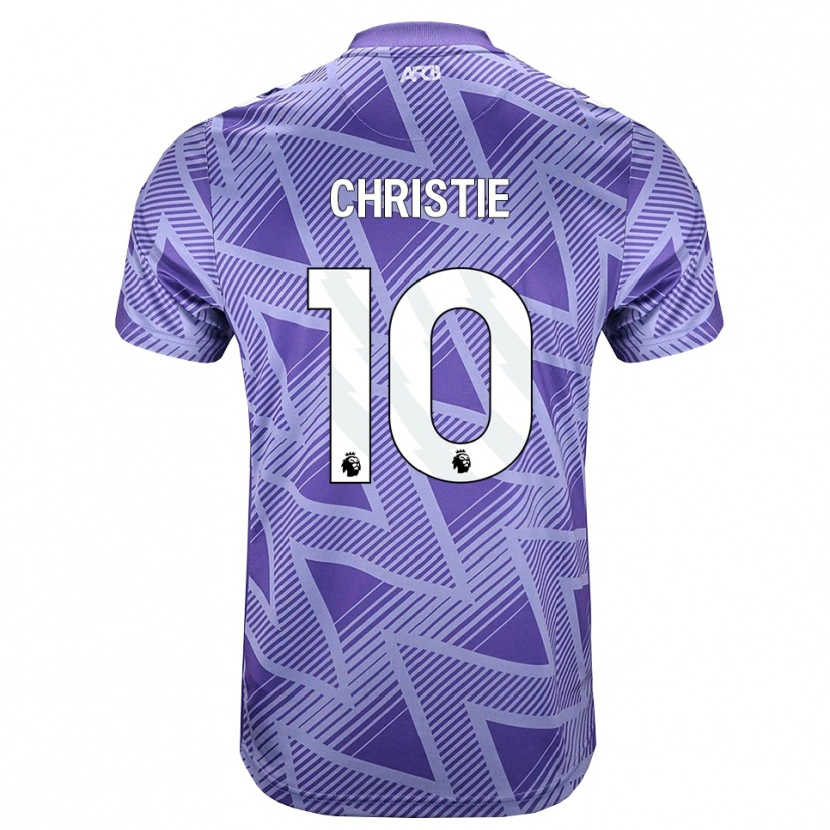 Danxen Criança Camisola Ryan Christie #10 Palevioletred Branco Alternativa 2026/27 Camisa Brasil