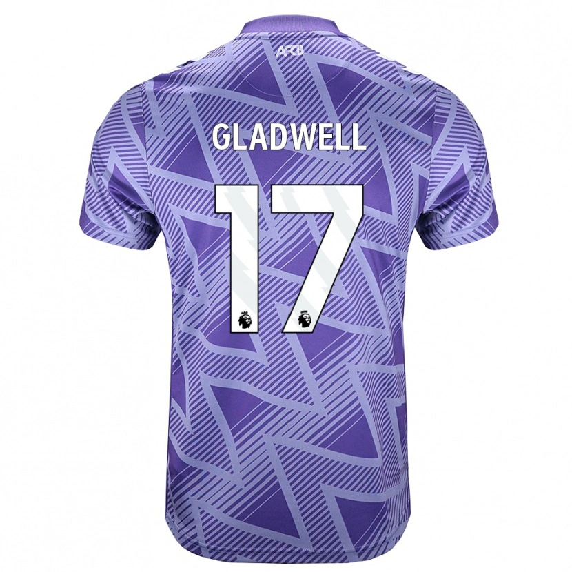 Danxen Criança Camisola Molly Gladwell #17 Palevioletred Branco Alternativa 2026/27 Camisa Brasil
