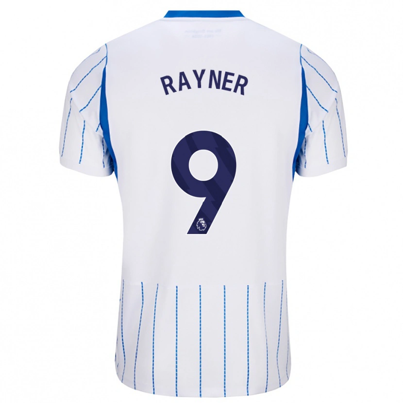 Danxen Criança Camisola Rebecca Rayner #9 Dodgerblue Branco Alternativa 2026/27 Camisa Brasil