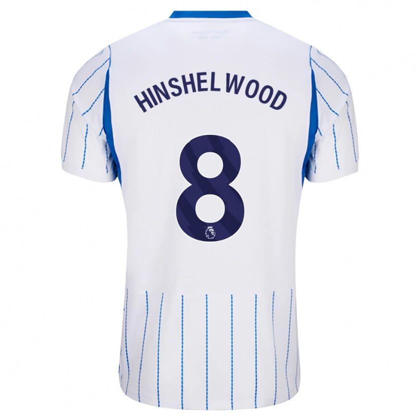 Danxen Criança Camisola Jack Hinshelwood #8 Dodgerblue Branco Alternativa 2026/27 Camisa Brasil