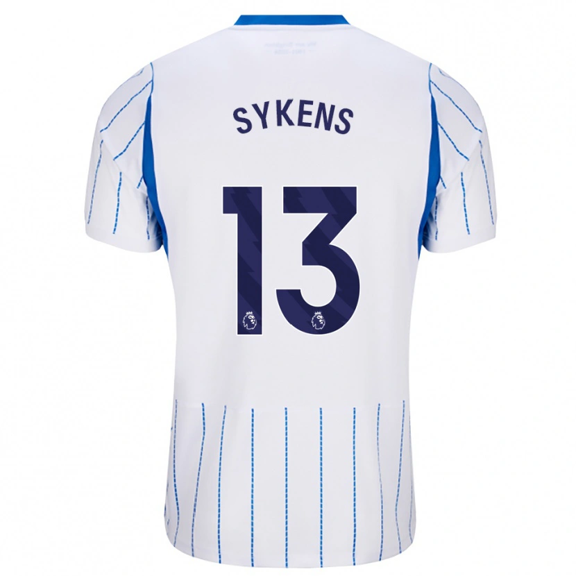 Danxen Criança Camisola Rory Sykens #13 Dodgerblue Branco Alternativa 2026/27 Camisa Brasil
