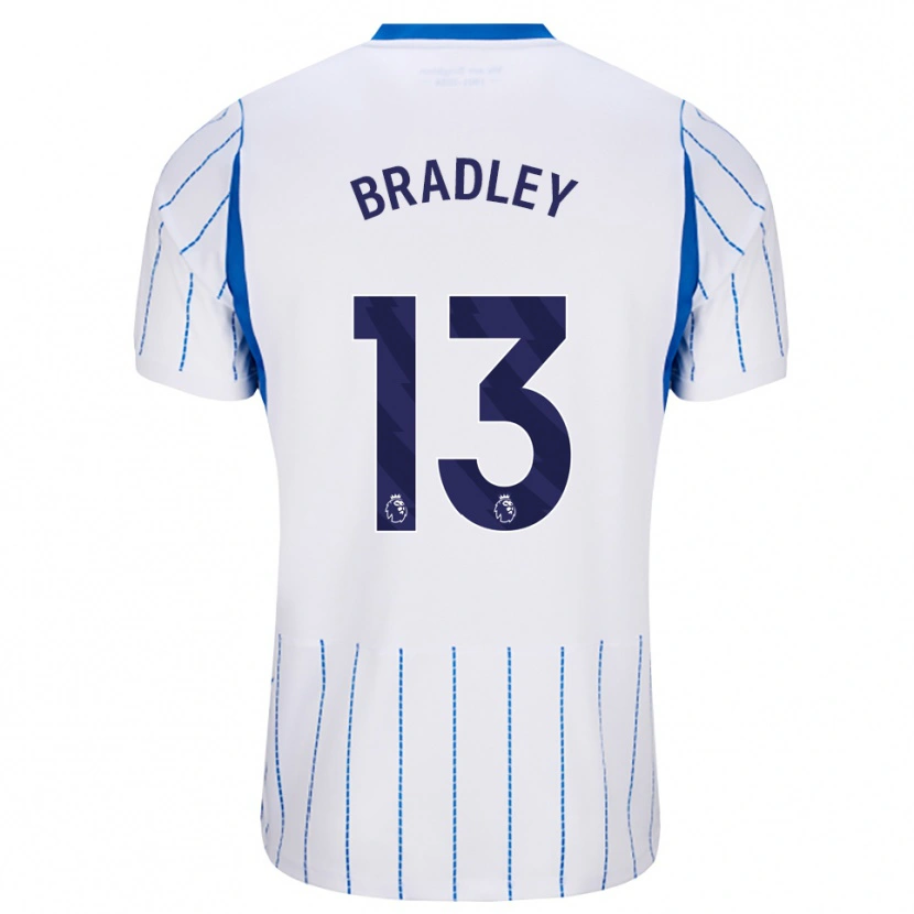 Danxen Criança Camisola Cash Bradley #13 Dodgerblue Branco Alternativa 2026/27 Camisa Brasil