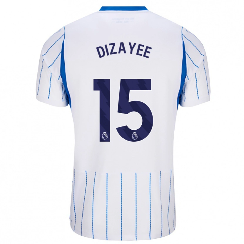 Danxen Criança Camisola Lolan Dizayee #15 Dodgerblue Branco Alternativa 2026/27 Camisa Brasil