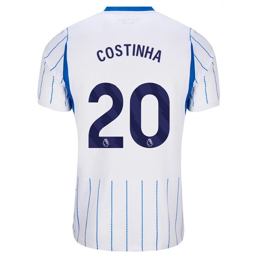 Danxen Criança Camisola João Pedro Loureiro Da Costa #20 Dodgerblue Branco Alternativa 2026/27 Camisa Brasil