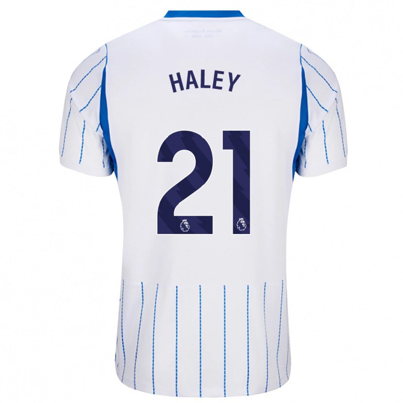 Danxen Criança Camisola Madison Haley #21 Dodgerblue Branco Alternativa 2026/27 Camisa Brasil
