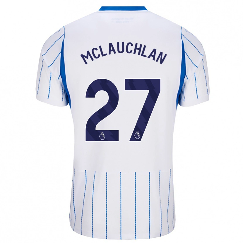Danxen Criança Camisola Rachel Mclauchlan #27 Dodgerblue Branco Alternativa 2026/27 Camisa Brasil