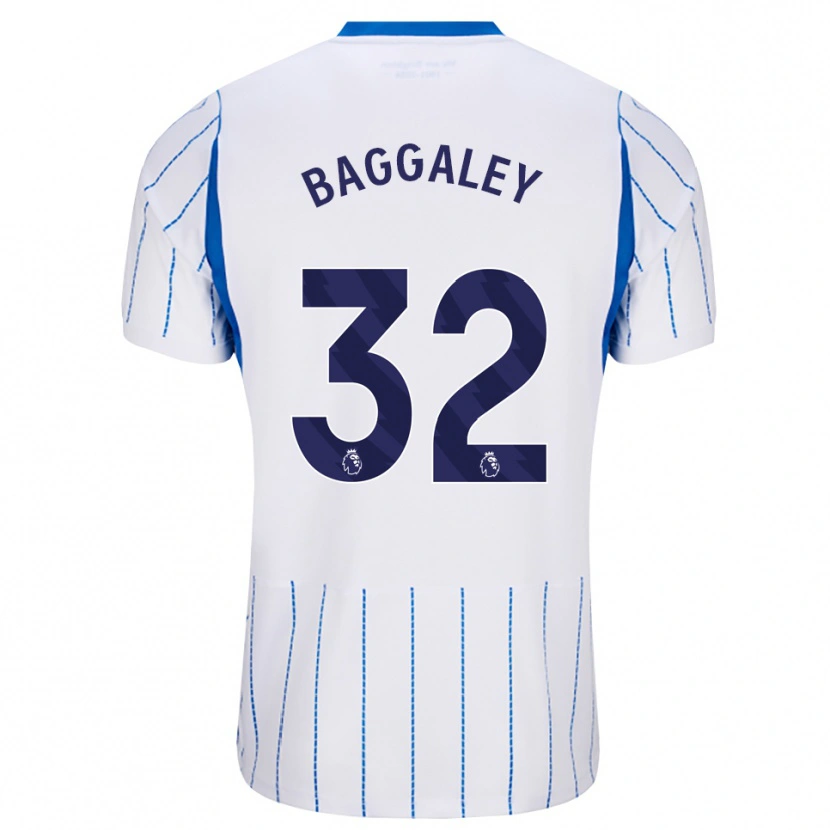 Danxen Criança Camisola Sophie Baggaley #32 Dodgerblue Branco Alternativa 2026/27 Camisa Brasil