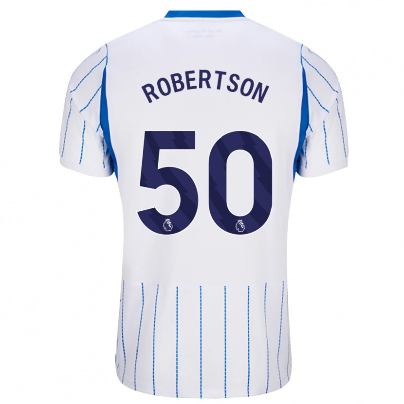 Danxen Criança Camisola Josh Robertson #50 Dodgerblue Branco Alternativa 2026/27 Camisa Brasil