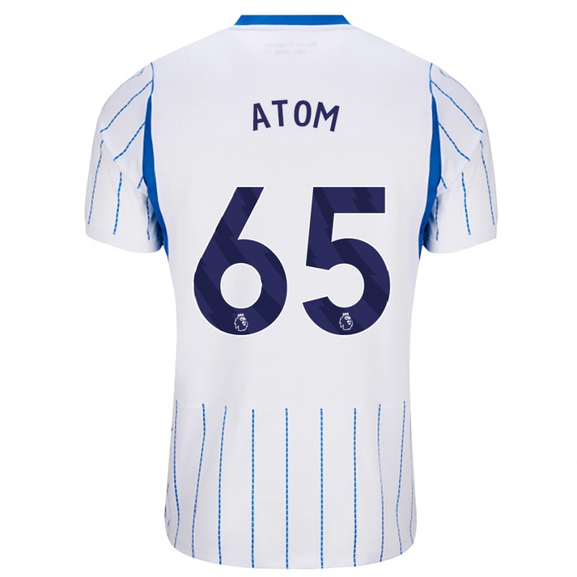 Danxen Criança Camisola Noel Atom #65 Dodgerblue Branco Alternativa 2026/27 Camisa Brasil