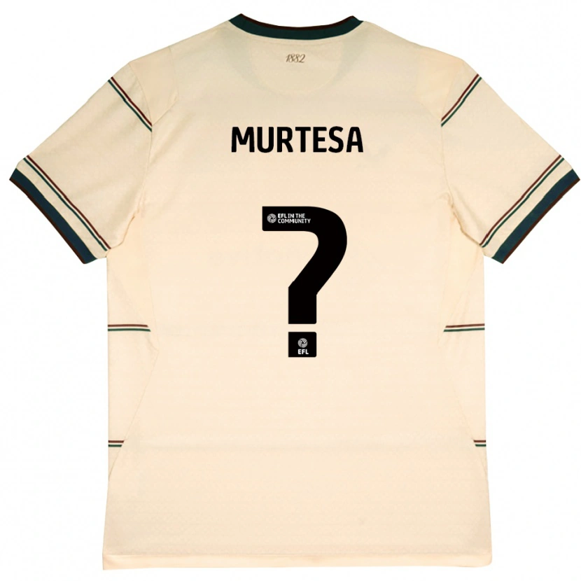 Danxen Criança Camisola Anwar Murtesa #0 Beige Borgonha Alternativa 2026/27 Camisa Brasil