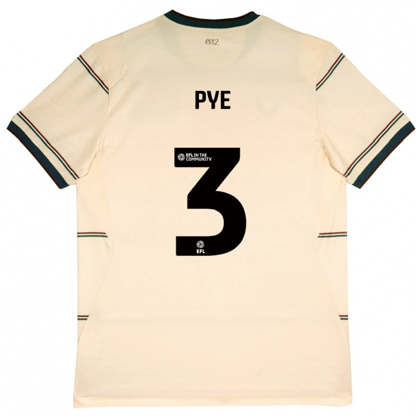 Danxen Criança Camisola Logan Pye #3 Beige Borgonha Alternativa 2026/27 Camisa Brasil