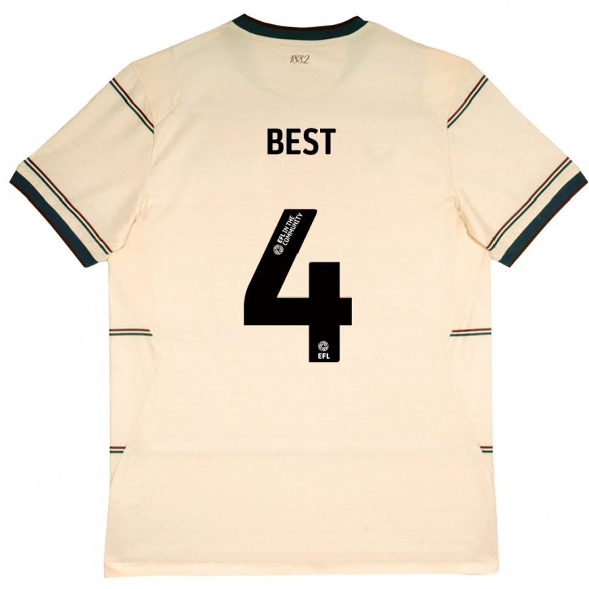 Danxen Criança Camisola Freddie Best #4 Beige Borgonha Alternativa 2026/27 Camisa Brasil