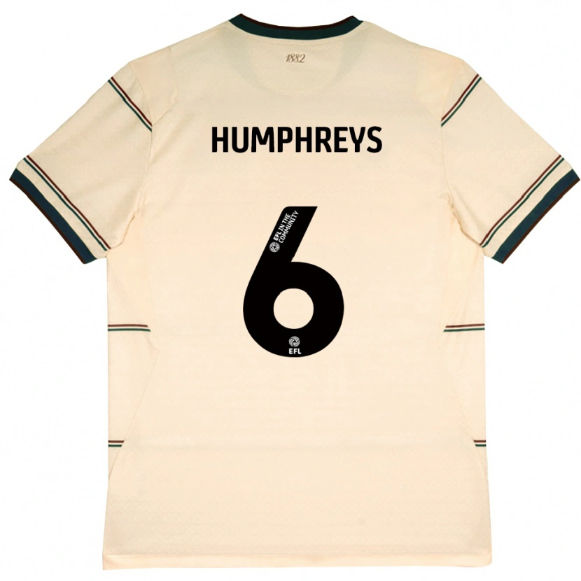 Danxen Criança Camisola Bashir Humphreys #6 Beige Borgonha Alternativa 2026/27 Camisa Brasil