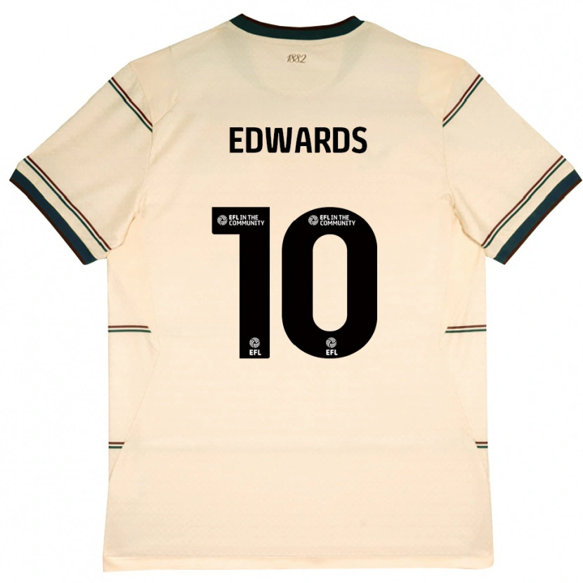 Danxen Criança Camisola Marcus Edwards #10 Beige Borgonha Alternativa 2026/27 Camisa Brasil