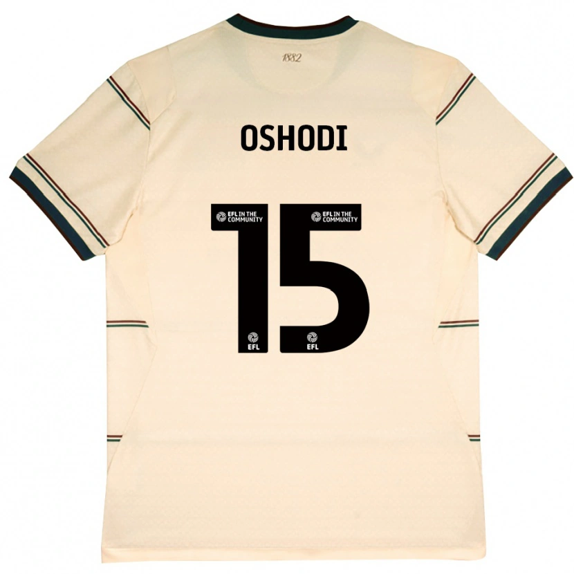 Danxen Criança Camisola Darren Oshodi #15 Beige Borgonha Alternativa 2026/27 Camisa Brasil