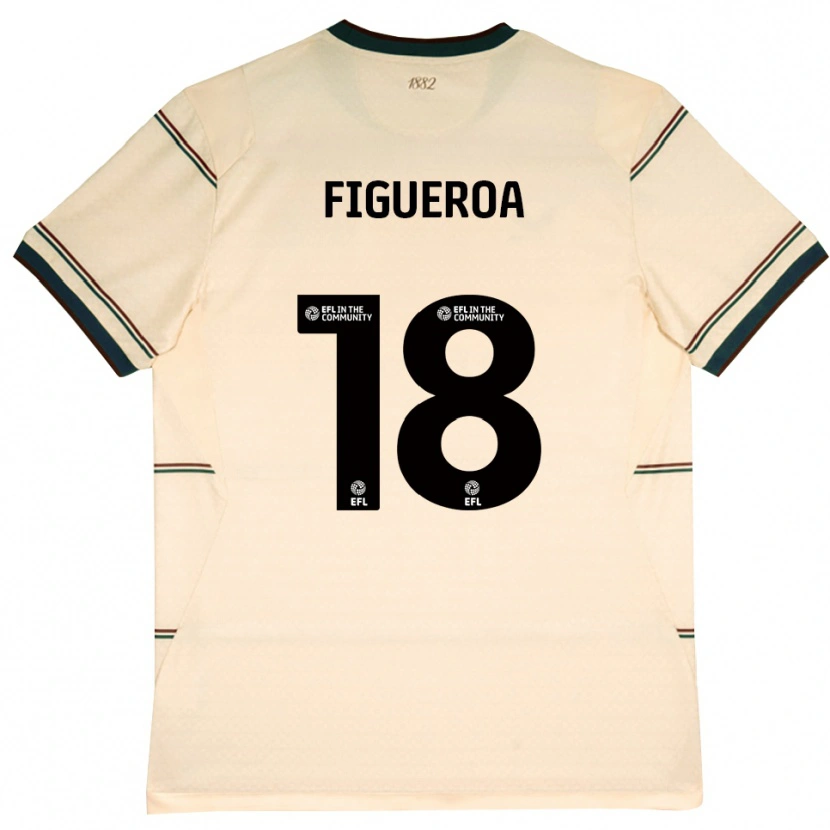 Danxen Criança Camisola Keyvan Figueroa #18 Beige Borgonha Alternativa 2026/27 Camisa Brasil