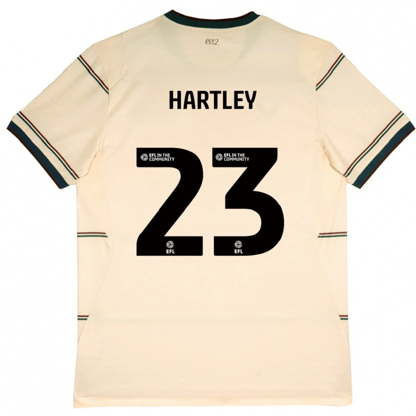 Danxen Criança Camisola Naomi Hartley #23 Beige Borgonha Alternativa 2026/27 Camisa Brasil