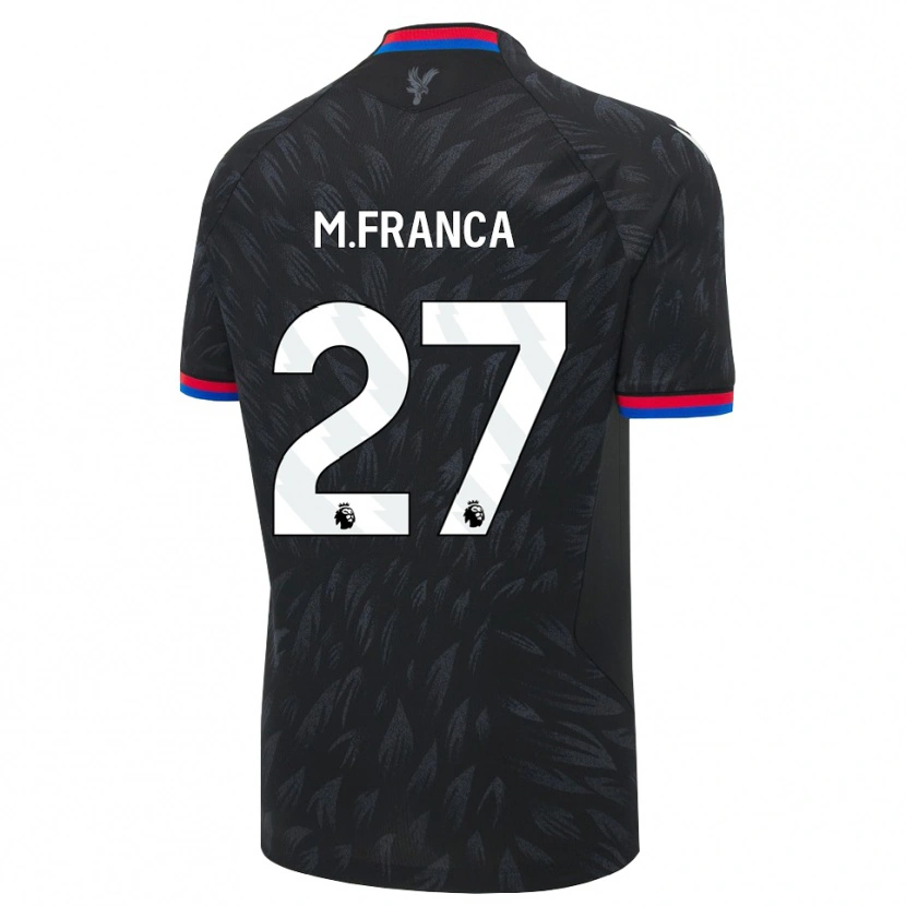 Danxen Criança Camisola Matheus França #27 Preto Azul Vermelho Alternativa 2026/27 Camisa Brasil