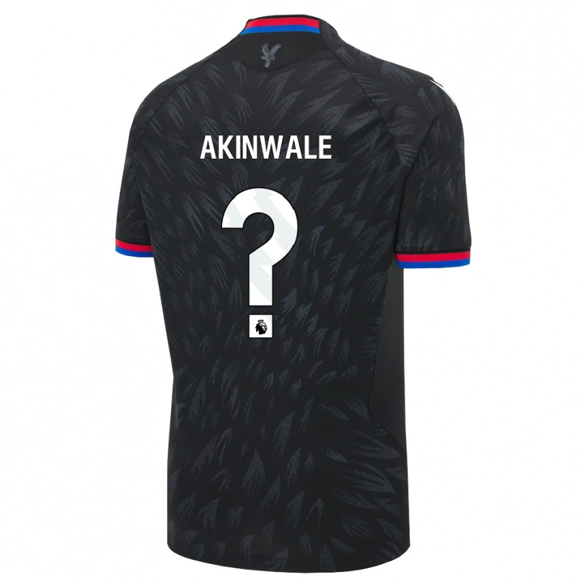 Danxen Criança Camisola Victor Akinwale #0 Preto Azul Vermelho Alternativa 2026/27 Camisa Brasil