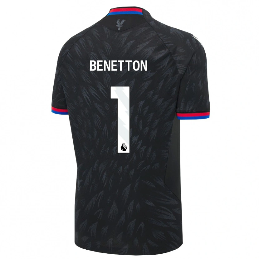 Danxen Criança Camisola Lucca Benetton #1 Preto Azul Vermelho Alternativa 2026/27 Camisa Brasil