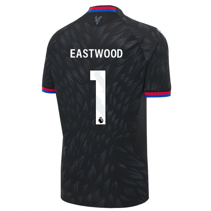 Danxen Criança Camisola Billy Eastwood #1 Preto Azul Vermelho Alternativa 2026/27 Camisa Brasil