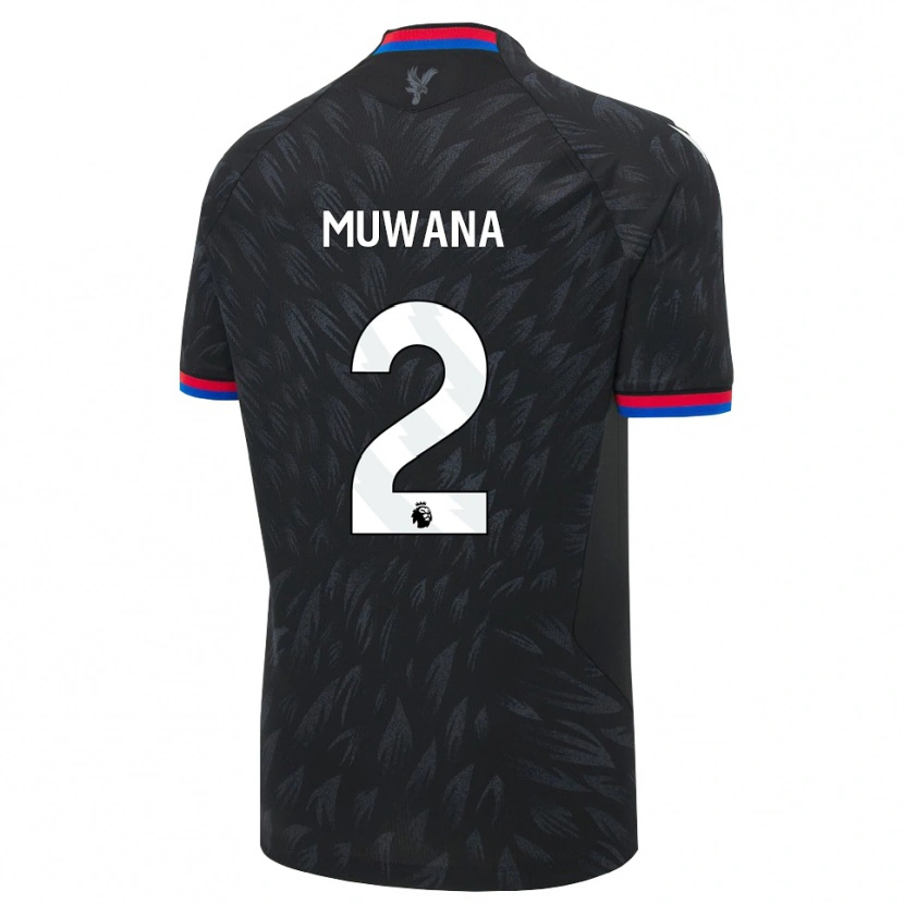 Danxen Criança Camisola Joshua Muwana #2 Preto Azul Vermelho Alternativa 2026/27 Camisa Brasil