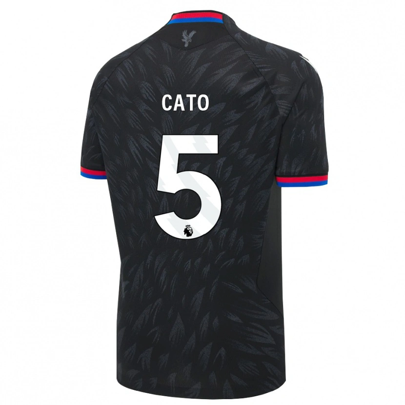 Danxen Criança Camisola My Cato #5 Preto Azul Vermelho Alternativa 2026/27 Camisa Brasil