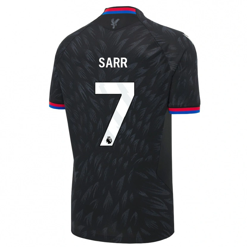 Danxen Criança Camisola Ismaïla Sarr #7 Preto Azul Vermelho Alternativa 2026/27 Camisa Brasil