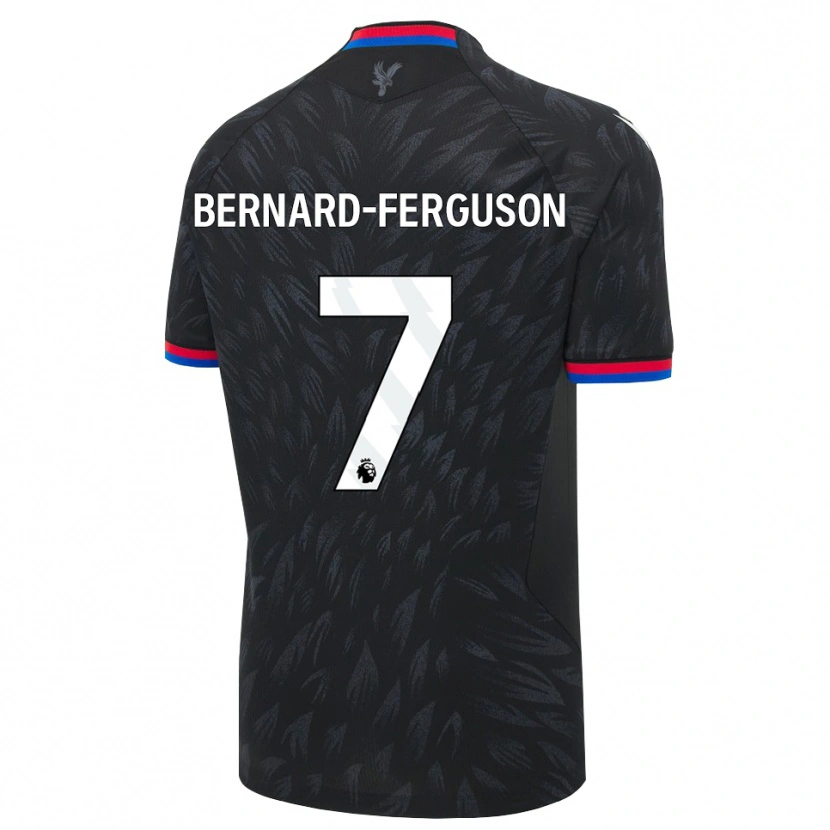 Danxen Criança Camisola Makai Bernard-Ferguson #7 Preto Azul Vermelho Alternativa 2026/27 Camisa Brasil