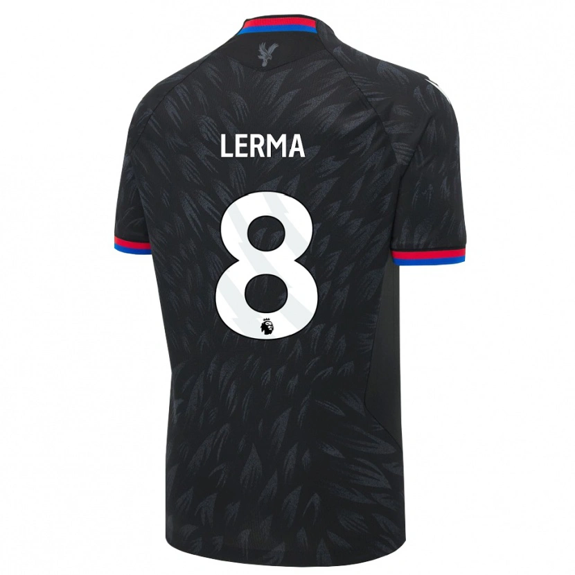 Danxen Criança Camisola Jefferson Lerma #8 Preto Azul Vermelho Alternativa 2026/27 Camisa Brasil