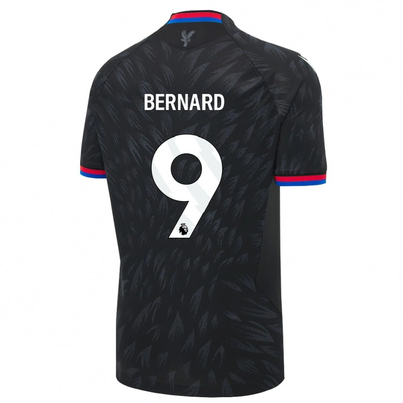 Danxen Criança Camisola Mylo Bernard #9 Preto Azul Vermelho Alternativa 2026/27 Camisa Brasil