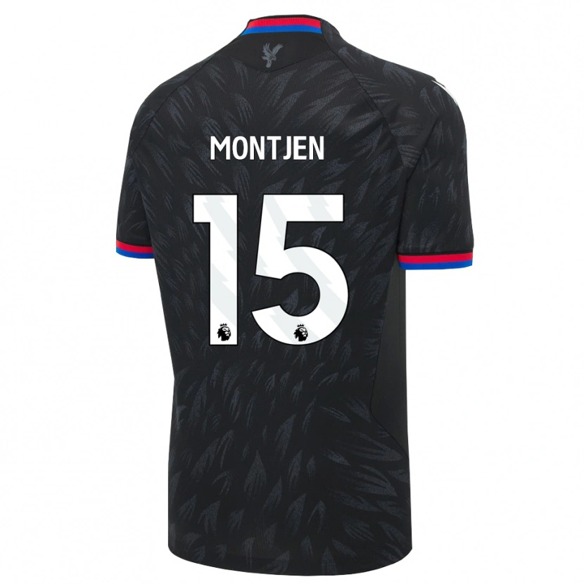 Danxen Criança Camisola David Angibeaud #15 Preto Azul Vermelho Alternativa 2026/27 Camisa Brasil